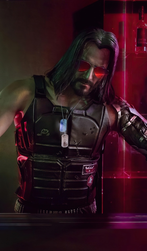 Персонаж Киану компьютерная игра Cyberpunk 2077