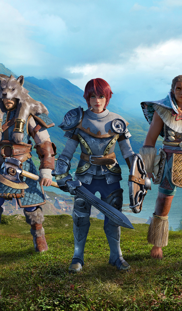 Персонажи компьютерной игры The Settlers