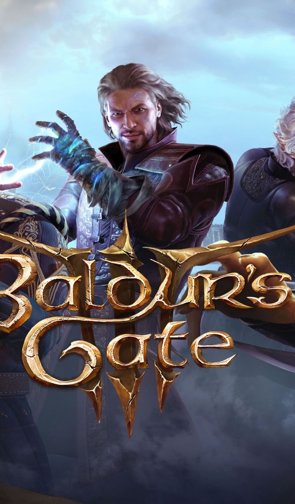 Красочный постер компьютерной игры Baldur’s Gate III