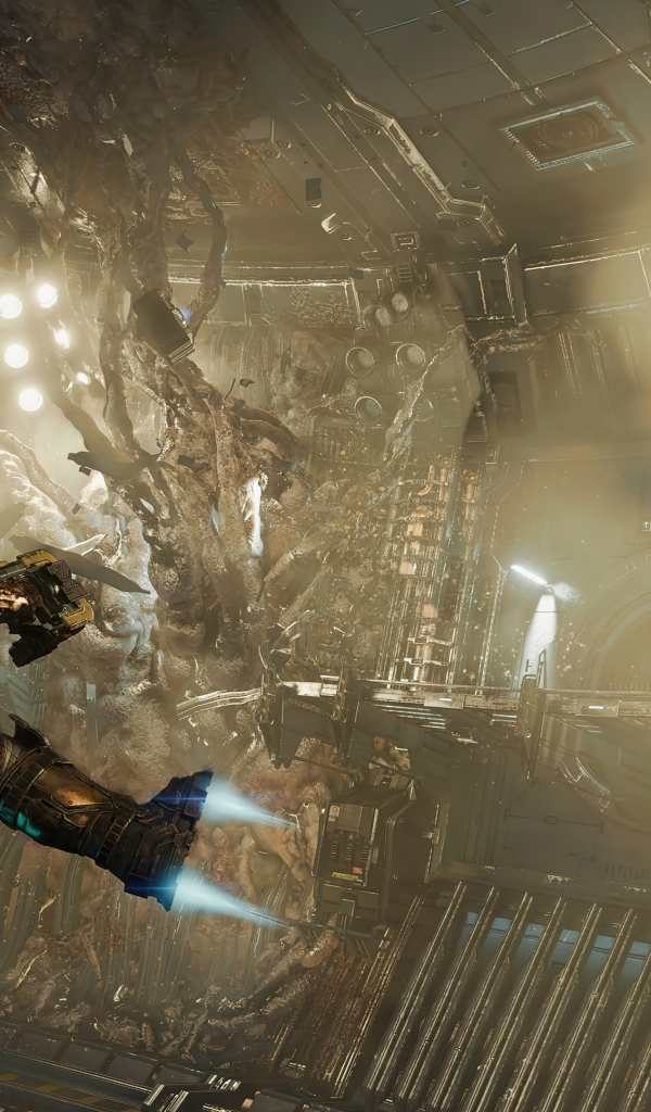 Кадр компьютерной игры Dead Space Remake 2023  года