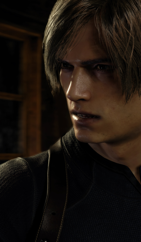 Леон персонаж компьютерной игры Resident Evil 4 remake