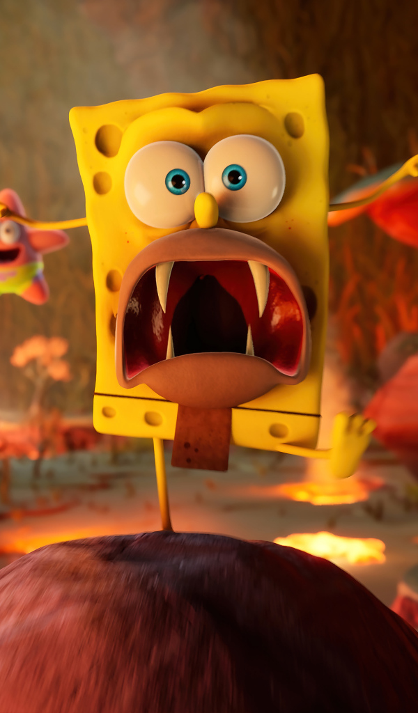 Монстр из компьютерной игры SpongeBob SquarePants: The Cosmic Shake