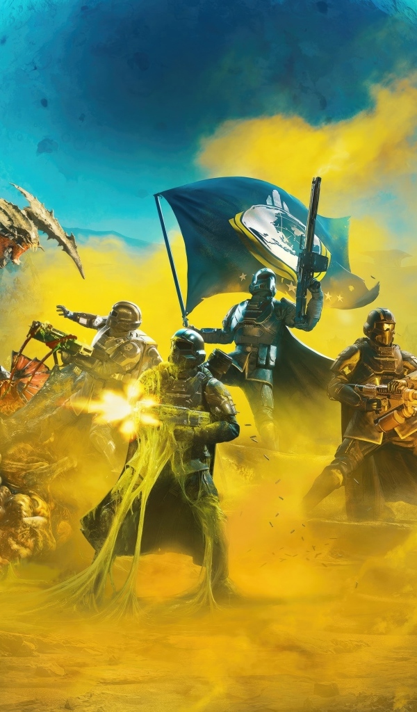 Новая компьютерная игра Helldivers 2