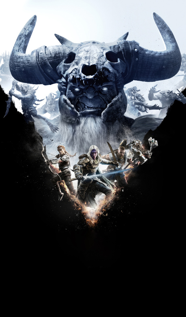 Постер компьютерной игры Dungeons & Dragons: Dark Alliance