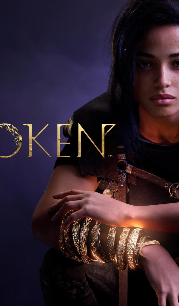 Постер новой компьютерной игры Forspoken, 2023