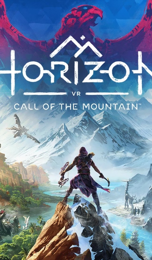 Постер новой компьютерной игры Horizon Call of the Mountain