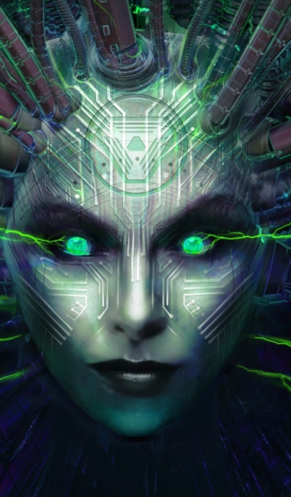 Робот из компьютерной игры System Shock