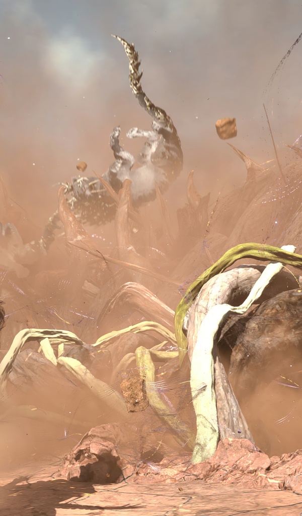 Скриншот компьютерной игры Forspoken, 2023