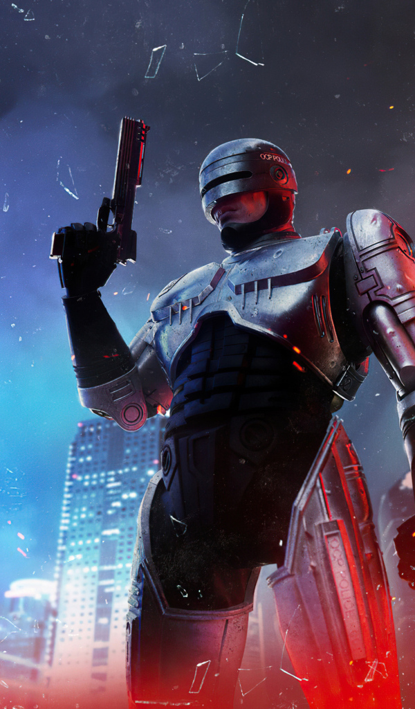 Солдат из компьютерной игры RoboCop: Rogue City