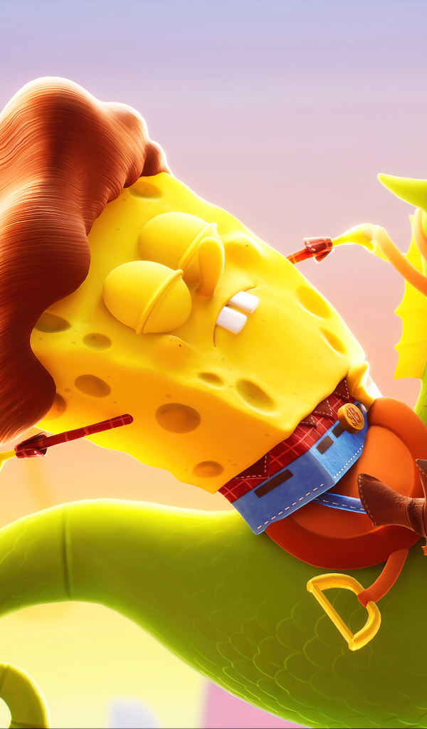 Персонаж компьютерной игры SpongeBob SquarePants: The Cosmic Shake