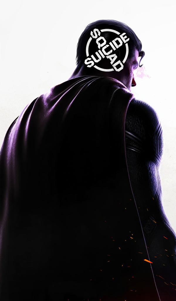 Персонаж компьютерной игры Suicide Squad: Kill the Justice League на белом фоне