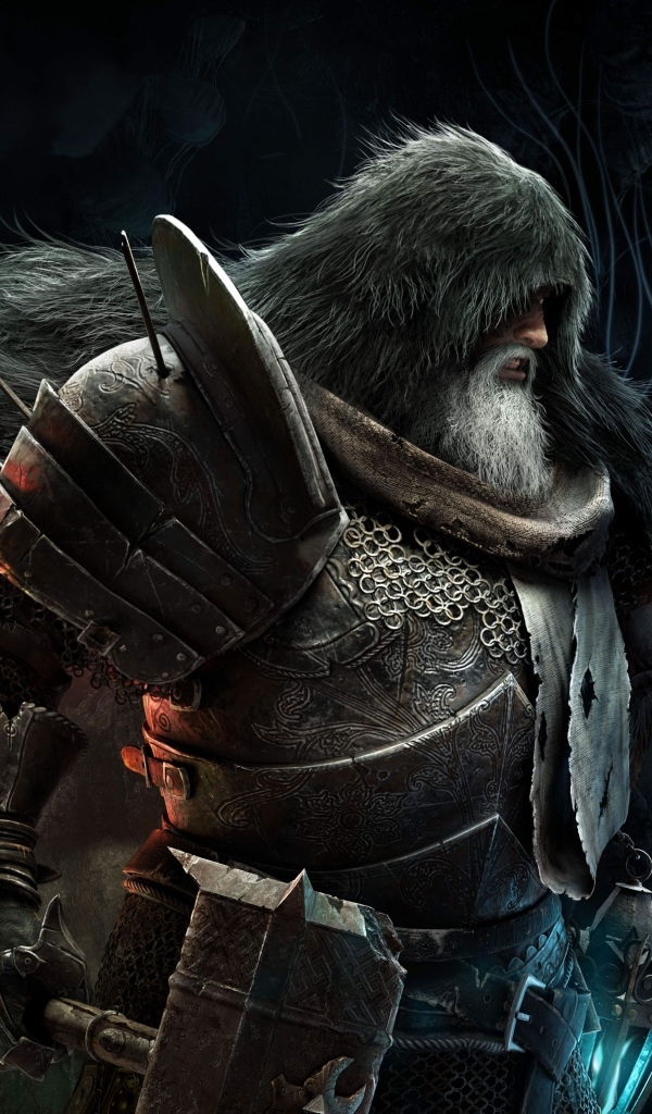 Воин из компьютерной игры The Lords of the Fallen