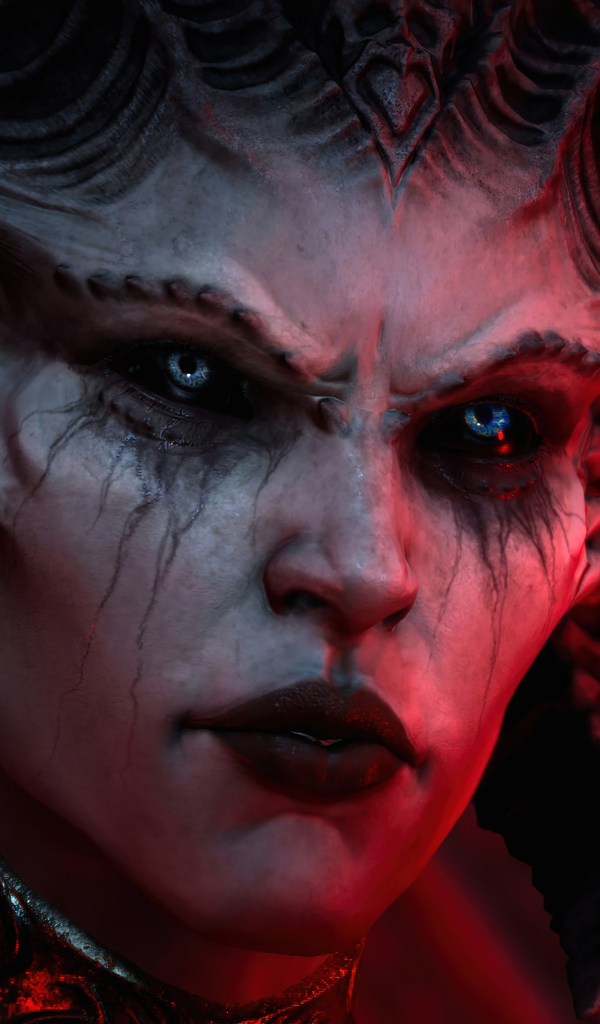 Женщина монстр из компьютерной игры Diablo IV