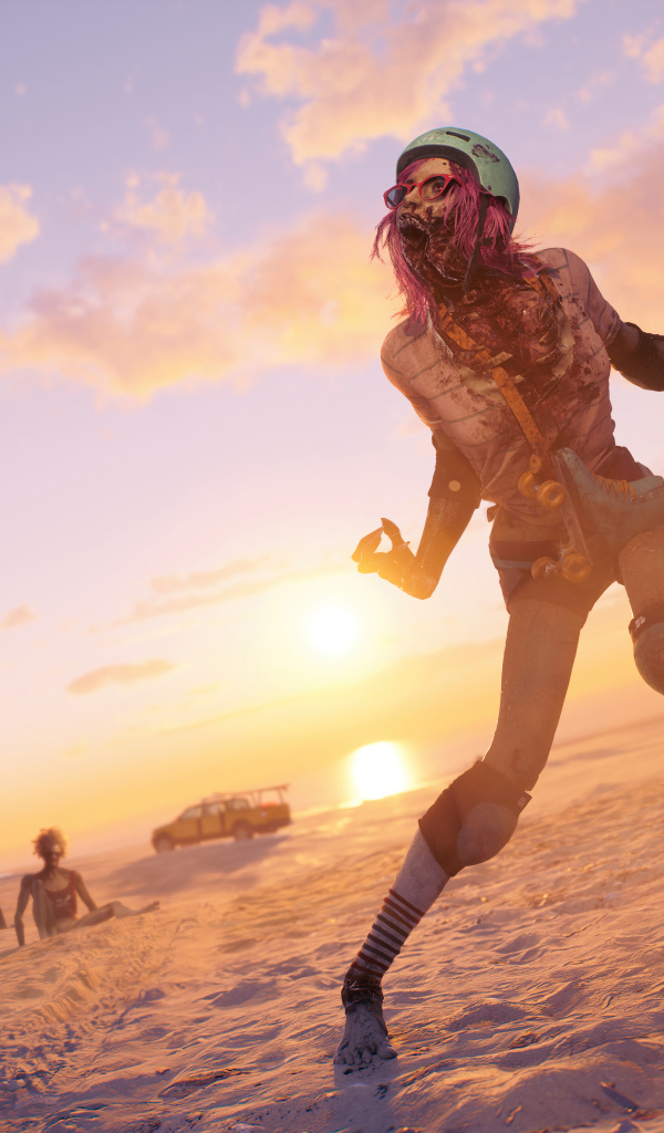 Девушка зомби компьютерная игра Dead Island 2