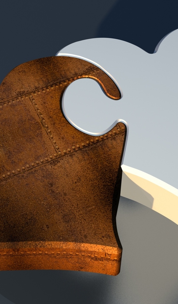 Пазл из двух сердец на сером фоне