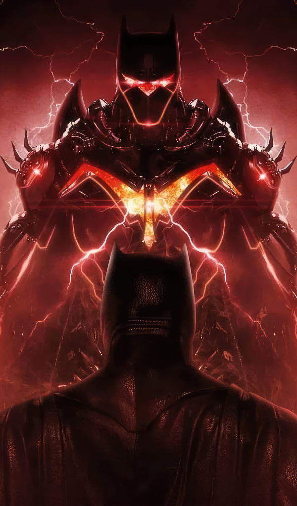 Бэтмен сражается с темными силами