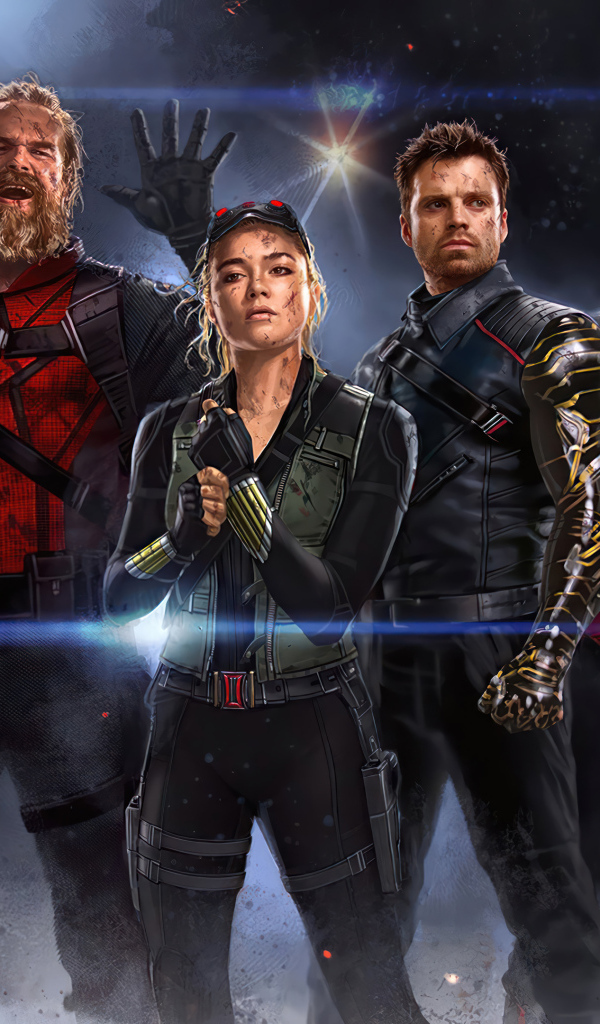 Персонажи нового фильма Громовержцы