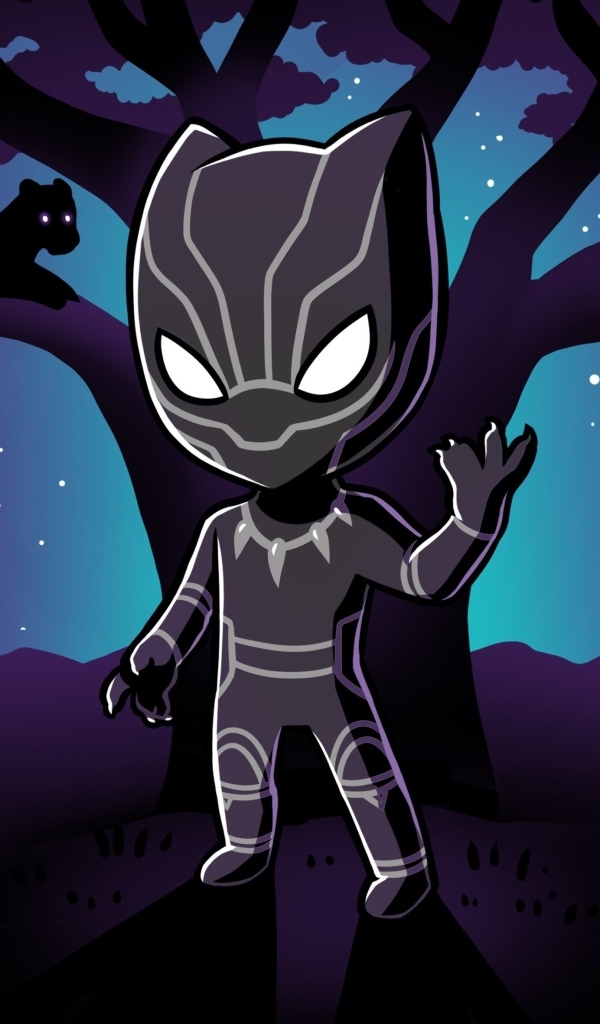 Маленький супергерой Черная пантера