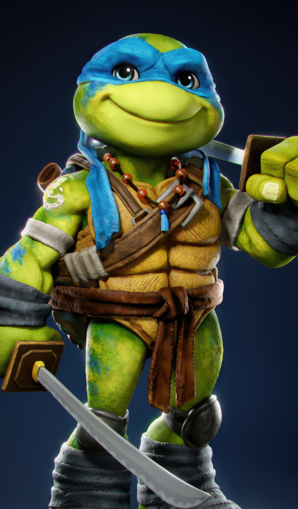 Маленький черепашка Леонардо