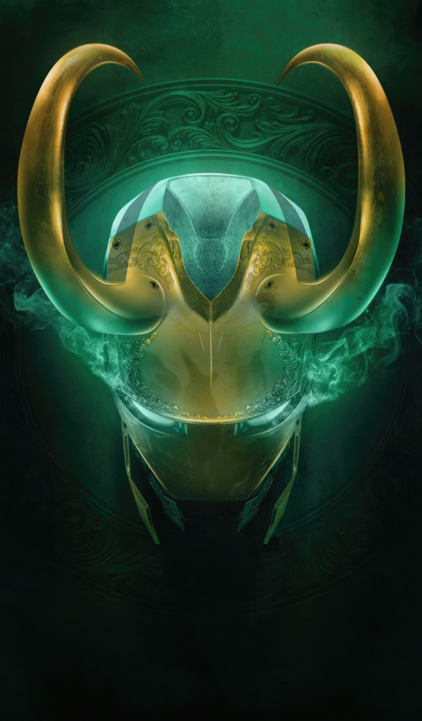 Шлем Локи с рогами