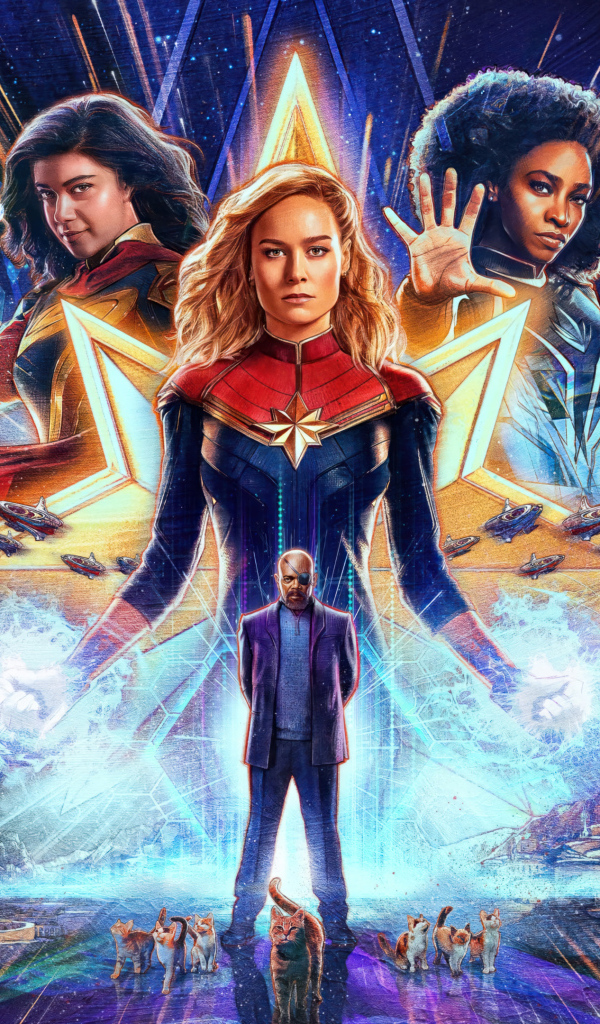 Постер фантастического фильма Марвелы