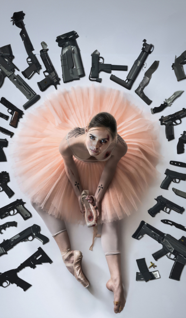 Постер нового боевика Балерина, 2024