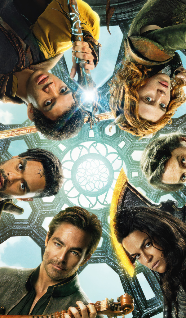 Постер нового фильма Подземелья и драконы: Честь среди воров, 2023