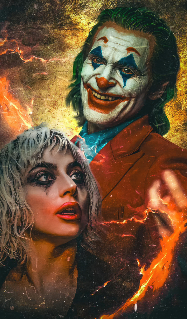 Эффектный постер нового фильма Джокер: Безумие на двоих, 2024
