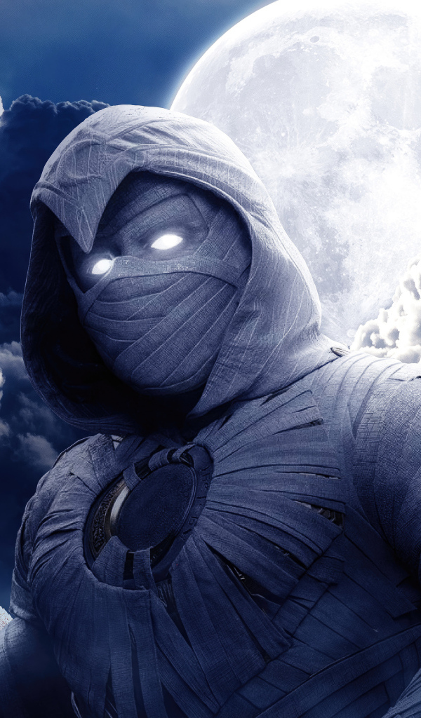 Супергерой Лунный рыцарь в костюме мумии