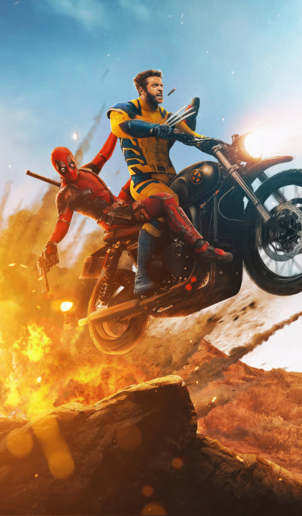 Суровые герои нового фильма Дэдпул 3, 2024