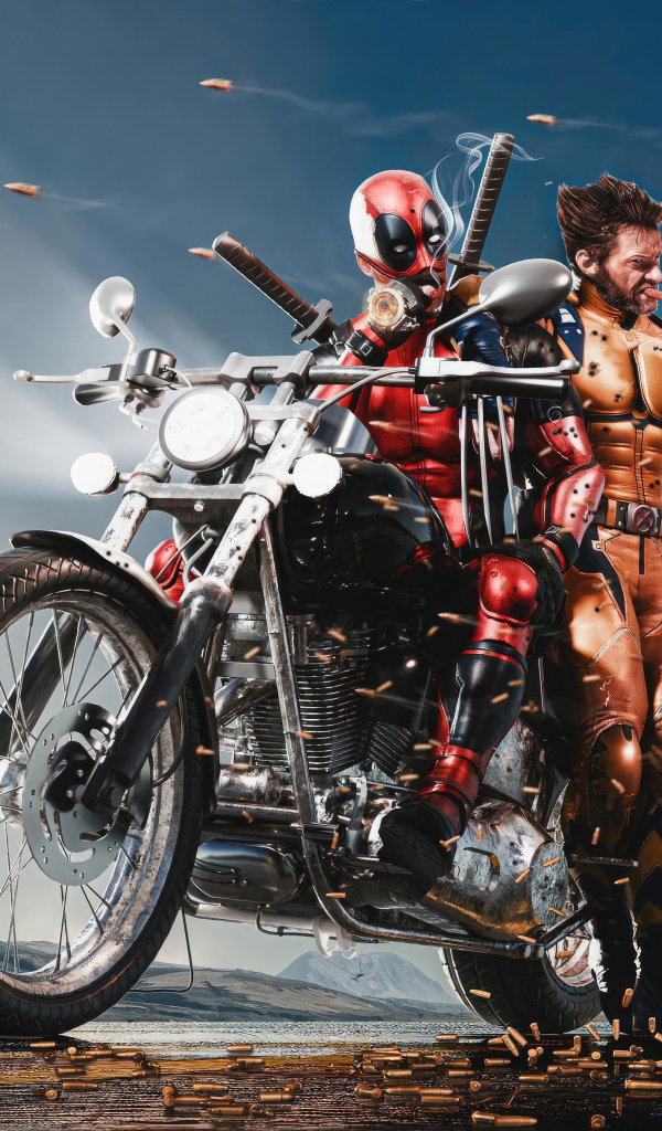 Главные персонажи нового фильма Дэдпул 3, 2024