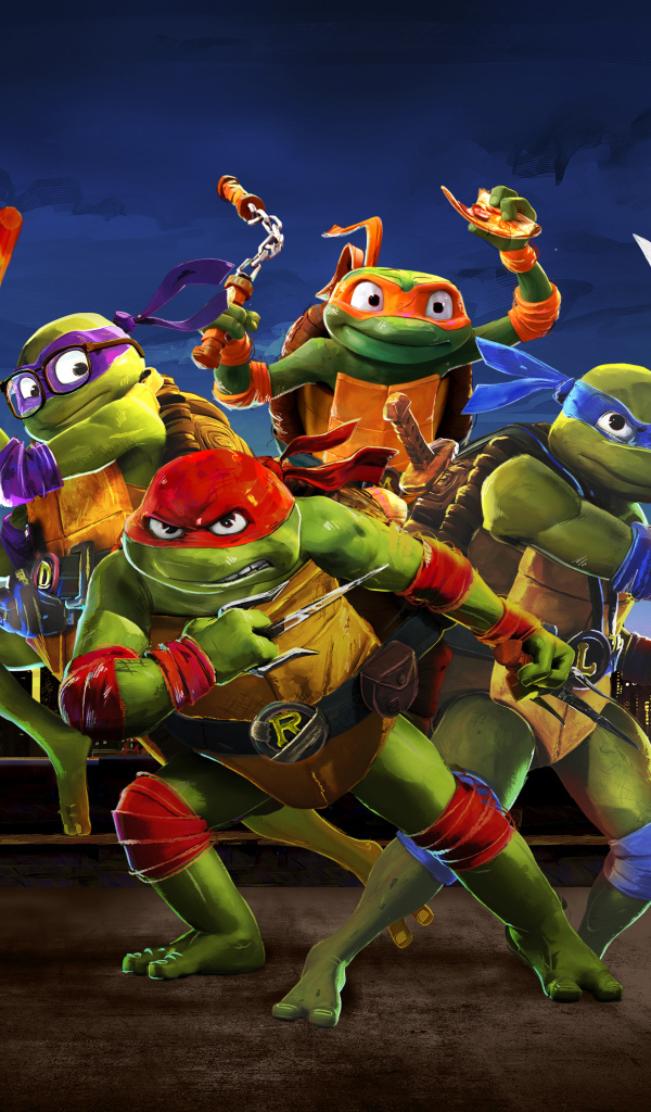 Суровые персонажи фильма Черепашки-ниндзя: Погром мутантов