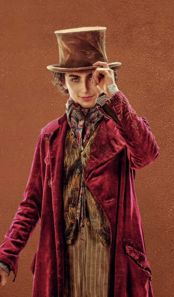 Персонаж Вилли Вонка в фильме 2023 года