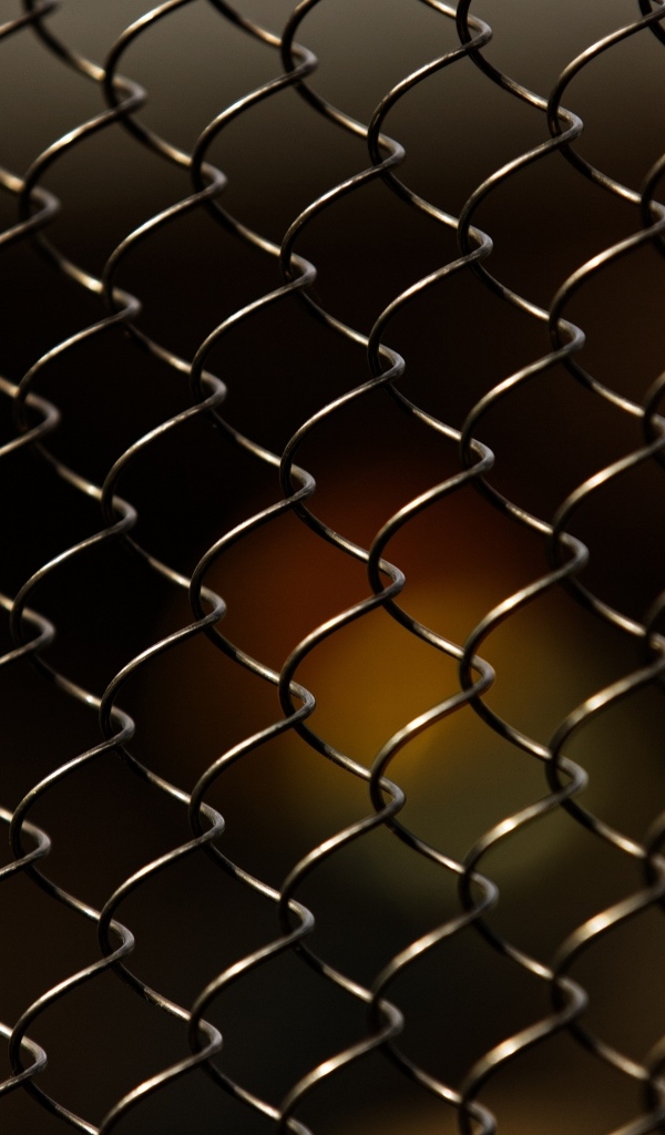 Железная сетка крупным планом