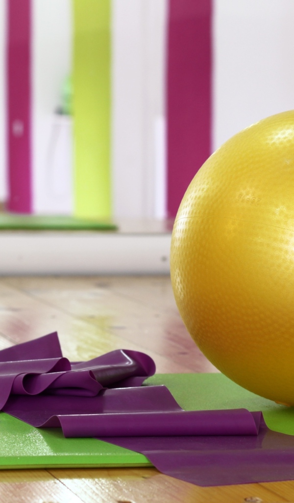 Большой мяч для занятий фитнесом