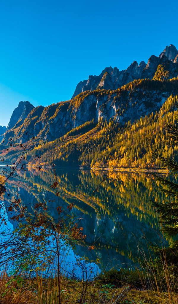 Солнце над горным озером, Австрия