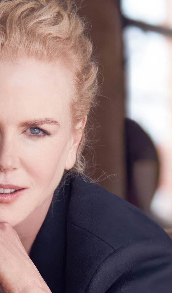 Голубоглазая американская актриса Николь Кидман