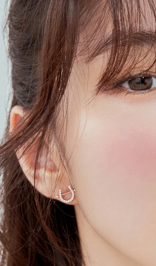 Лицо молодой актрисы Хан Со Хи