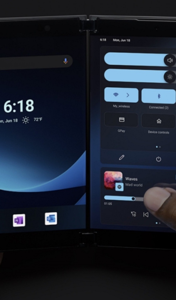 Смартфон Microsoft Surface Duo 2 на базе  Android 12L