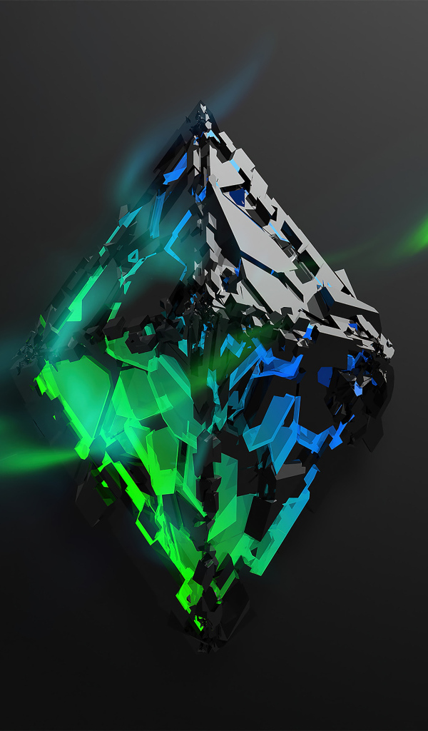 Элемент 3д ethereum на сером фоне