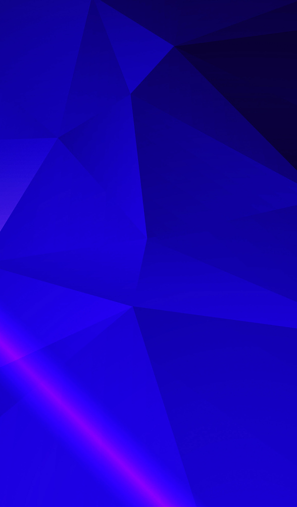 Синяя геометрическая структура 