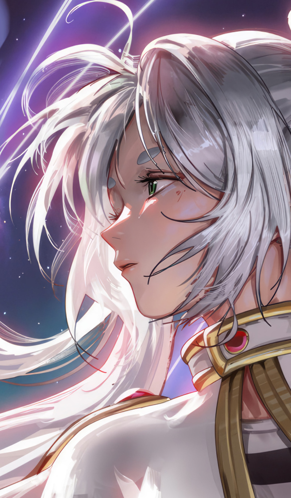 Девушка с хвостами на голове