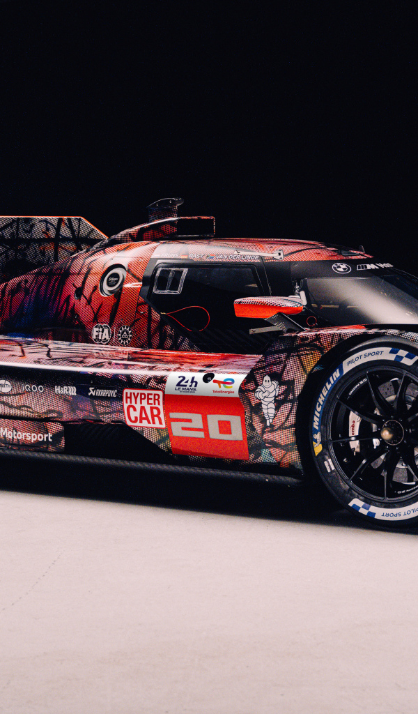 Гоночный автомобиль BMW Art Car By Julie Mehretu