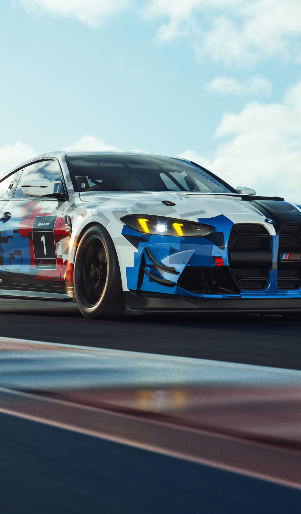 Гоночный автомобиль BMW M4 GT4 EVO  