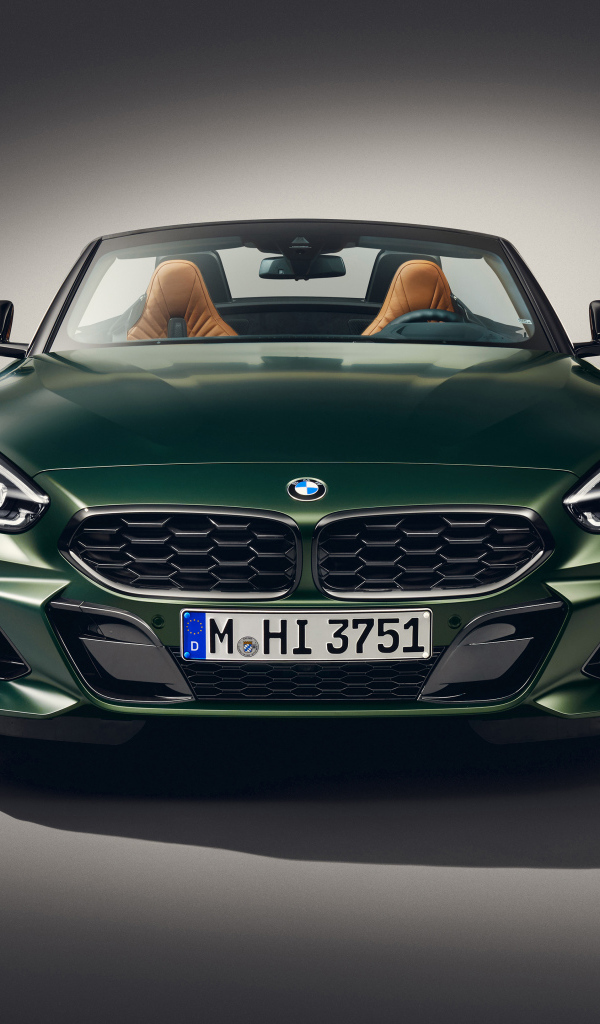 Автомобиль BMW Z4 M40i MT Pure Impulse Edition 2024 года вид спереди