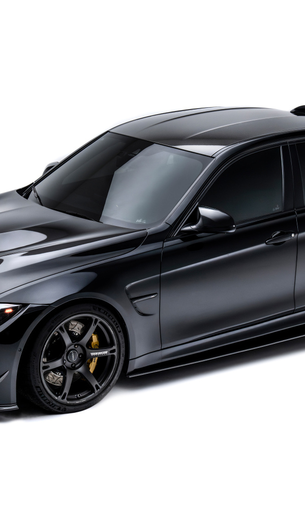 Черный автомобиль  BMW M3
