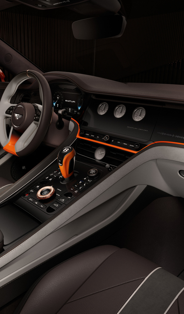 Салон автомобиля Bentley Mulliner Batur Convertible 2024 года