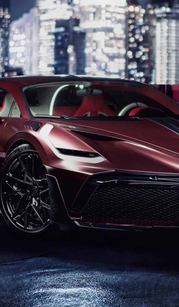 Быстрый автомобиль Bugatti Divo