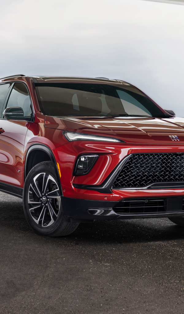 Красный Buick Enclave ST  2025 года