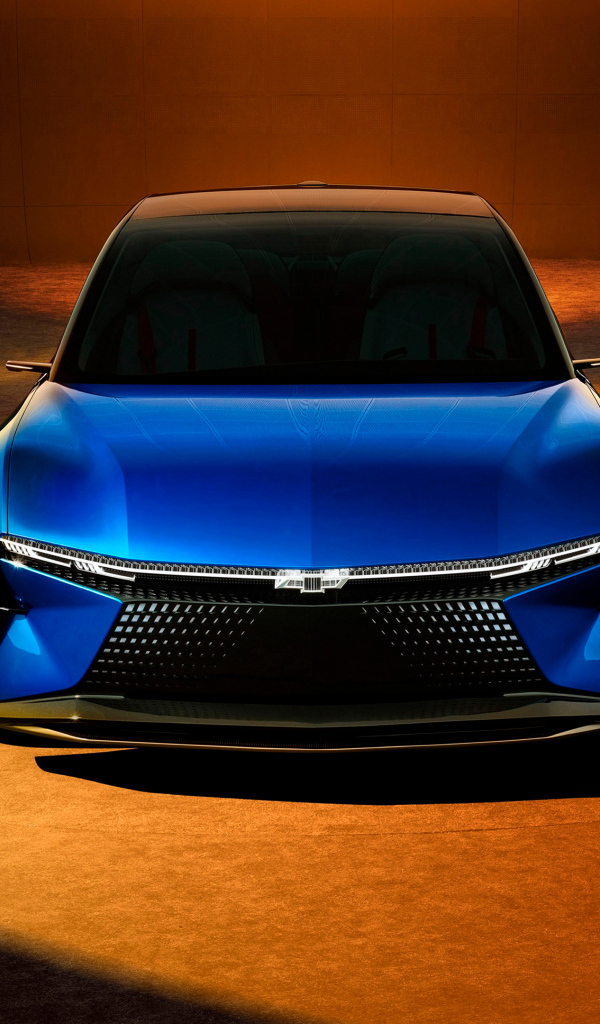 Вид спереди на автомобиль концепт  Chevrolet FNR-XE